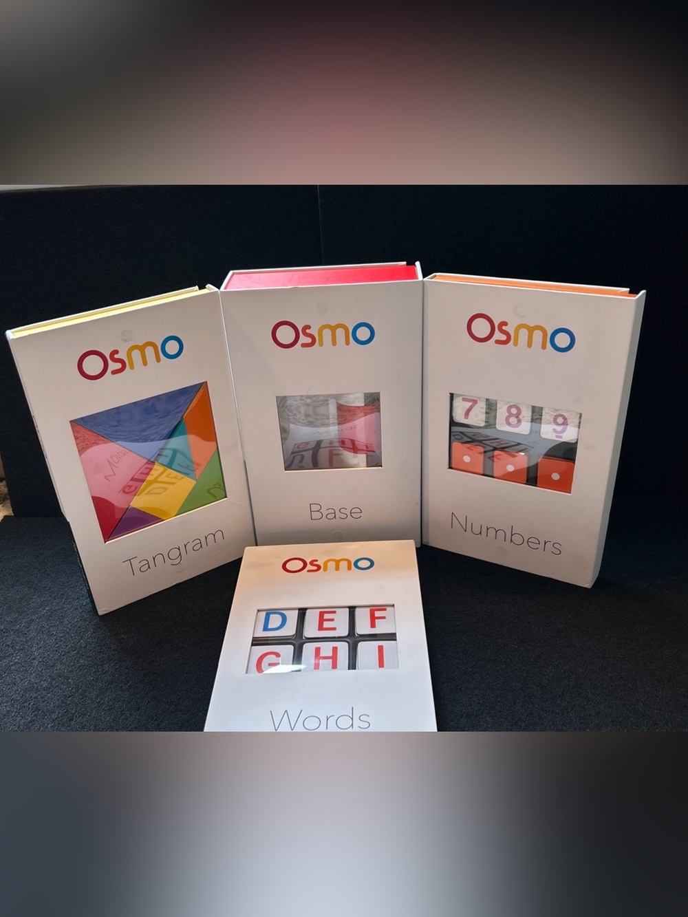OSMO - Genius Starter Kit for iPad - BASE, NUMBERS, TANGRAM, WORDS